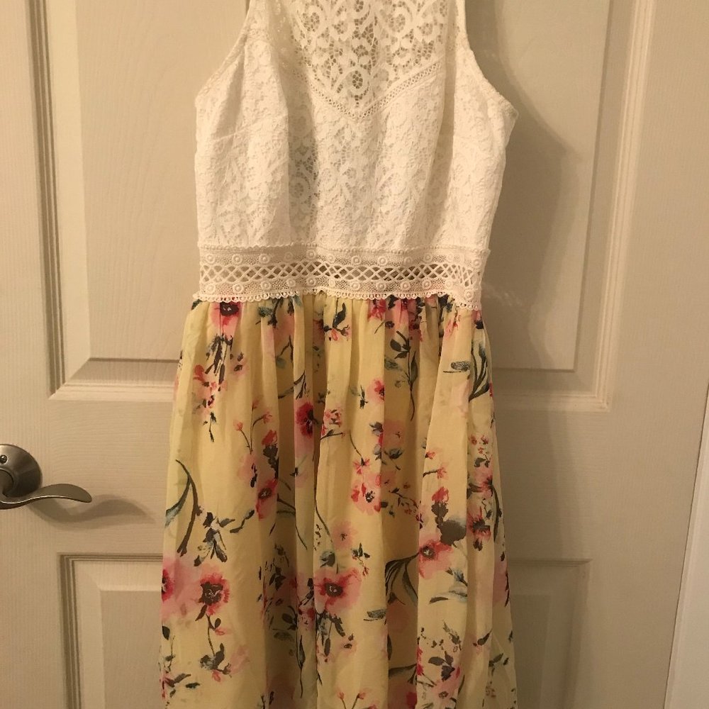 Spring Floral Dress